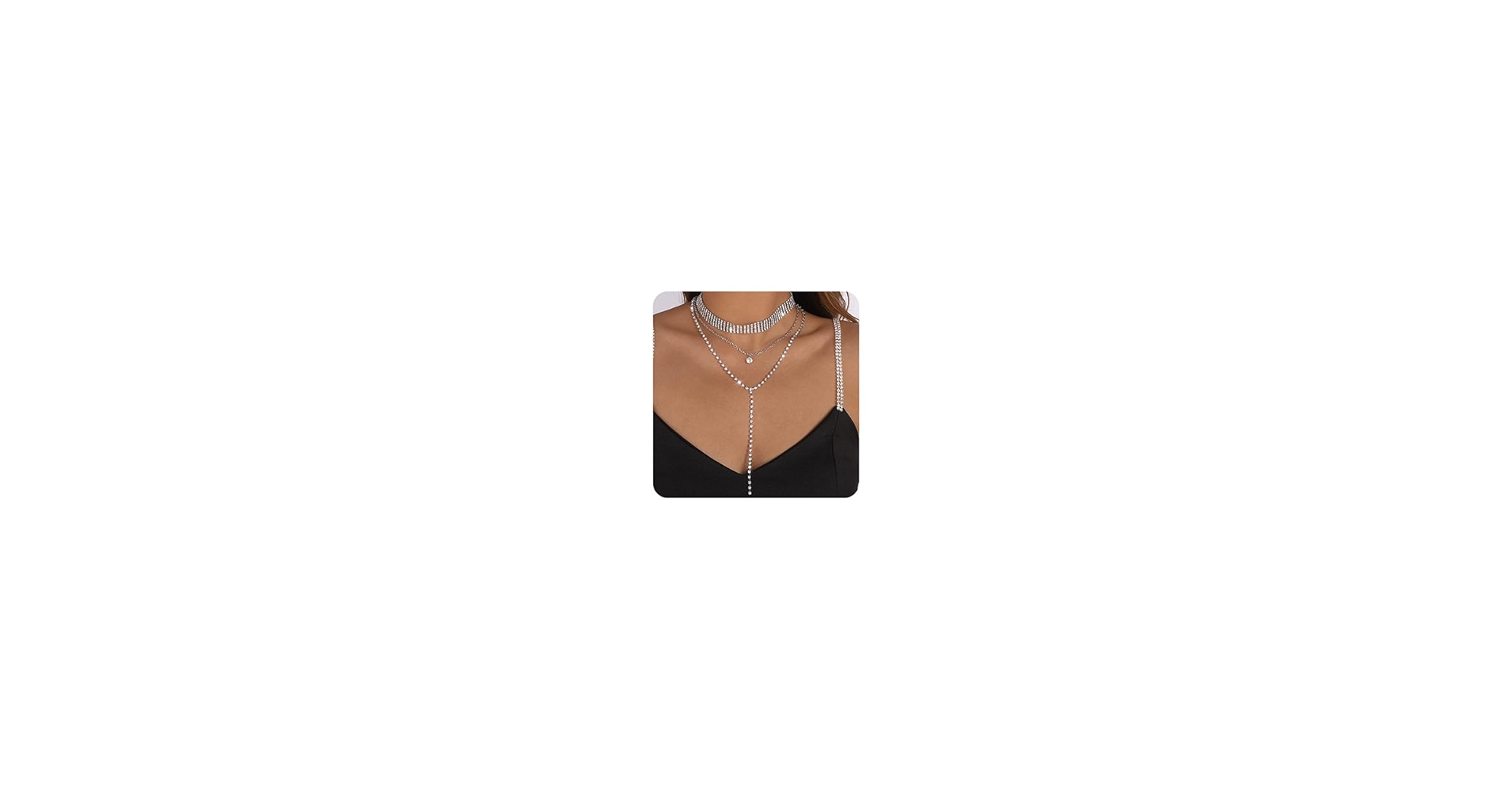 PRY 3way Silver Mix Chain Necklace シュウト 3way Plate Necklace – PRY